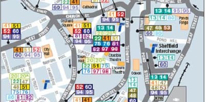 Карта Стокхолма трасе 76 