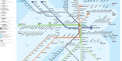 Централ статион Стокхолма мапи