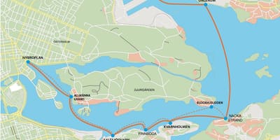 Карта окренути Стокхолм